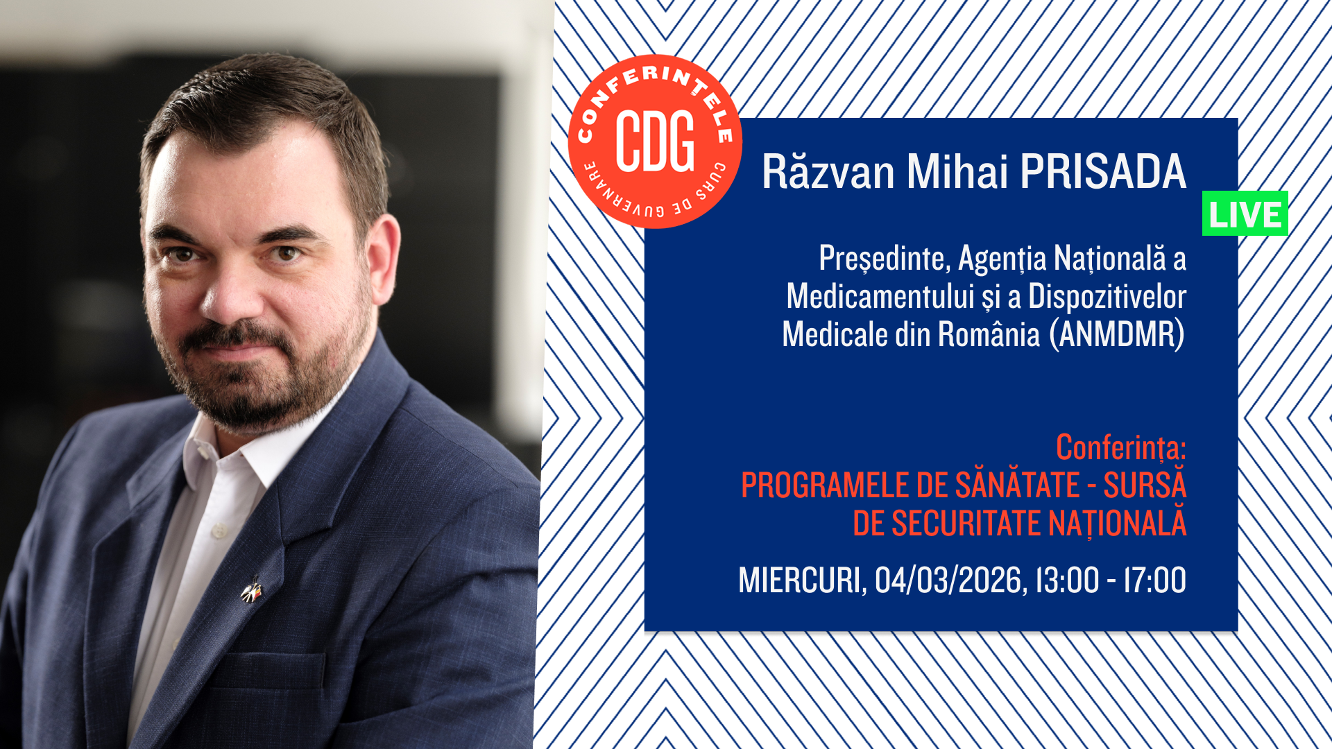 Răzvan Mihai Prisada: România își actualizează lista medicamentelor critice, măsurile sunt pentru 2026