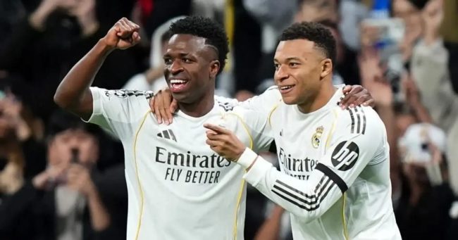 Vinicius Jr. hails Kylian Mbappé as the best in the world