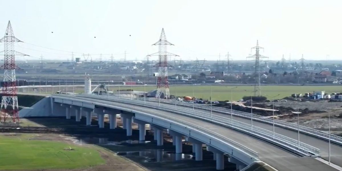 Lucrările la Lotul 4 al A0 Nord, finalizare de 95%.