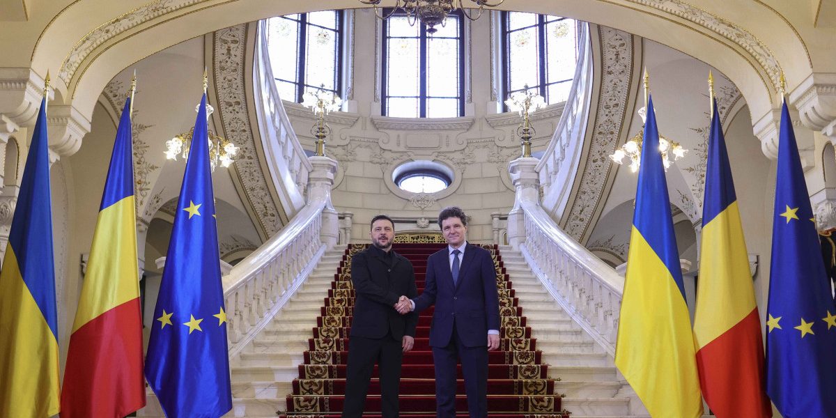 Președintele Volodimir Zelenski, a doua vizită oficială la București. Parteneriat strategic România - Ucraina, semnat astăzi