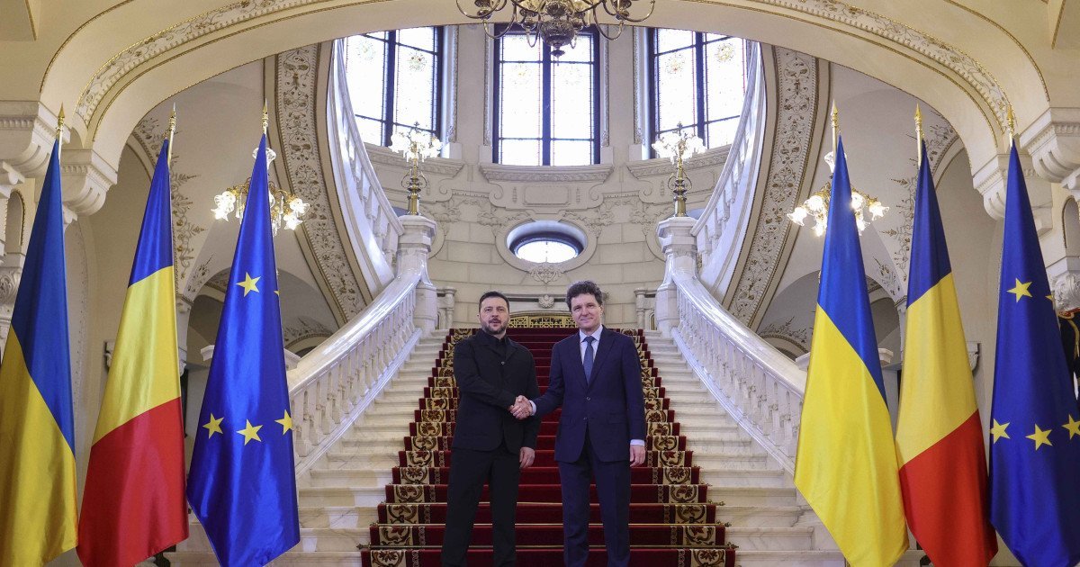 Președintele Volodimir Zelenski, a doua vizită oficială la București. Parteneriat strategic România - Ucraina, semnat astăzi