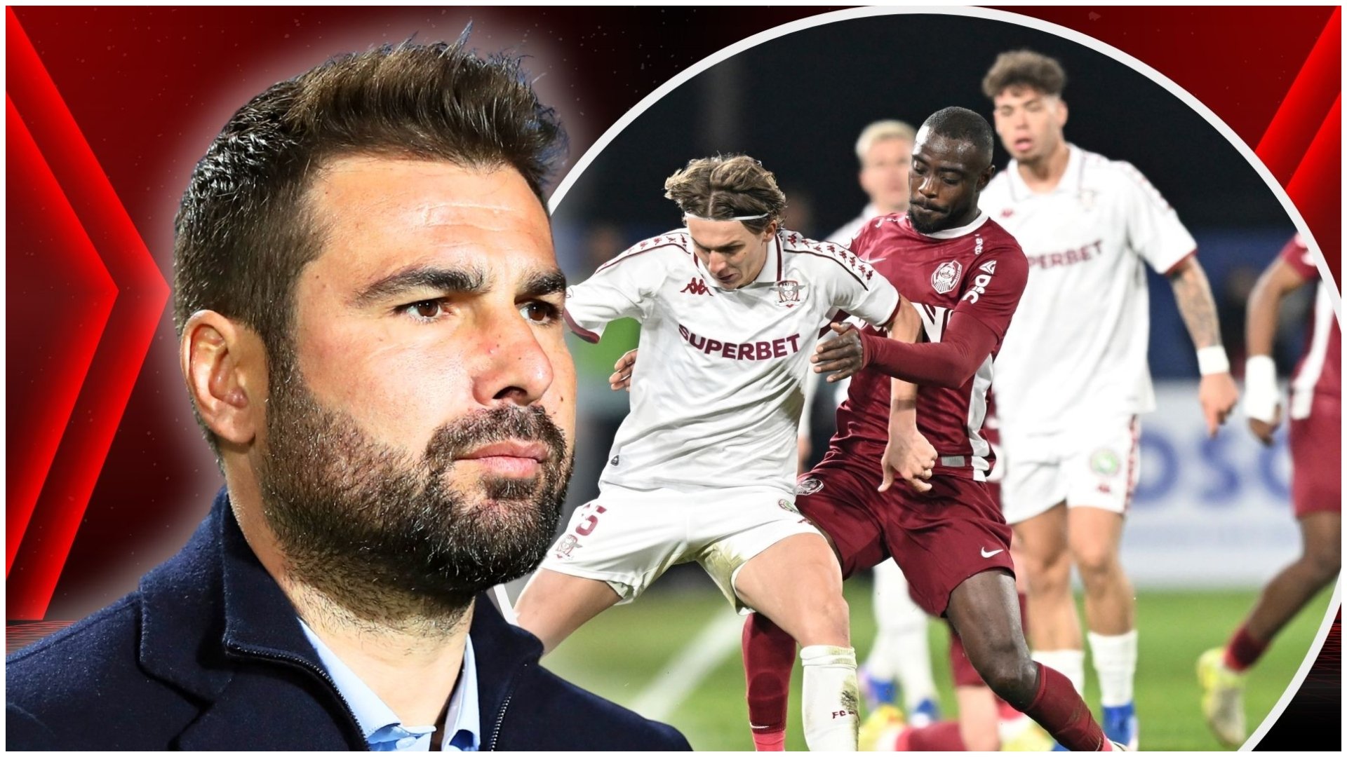 Mutu critică transferurile Rapidului și remarcă penuria de atacanți în Superliga după derby-ul CFR – Rapid După meciul tensionat din Gruia, scor 1-0 pentru CFR Cluj, Adrian Mutu a fost din nou în centrul atenției, de această dată pentru declarațiile sale despre forma echipelor și starea de fapt a fotbalului românesc