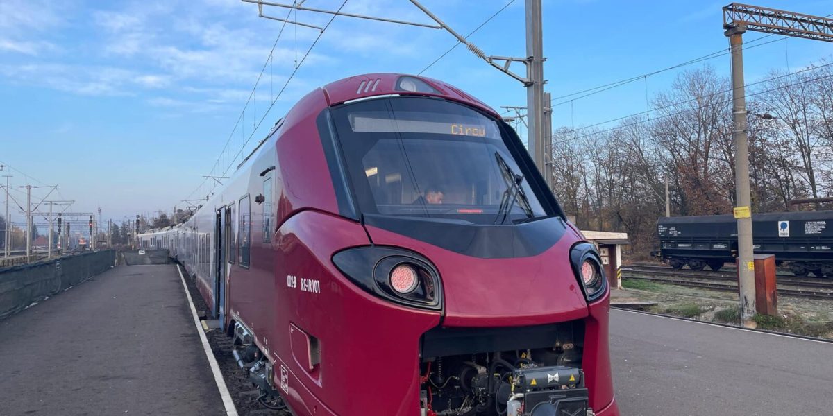 CFR Călători lansează o rută nouă de la Gara de Nord cu rame electrice Alstom