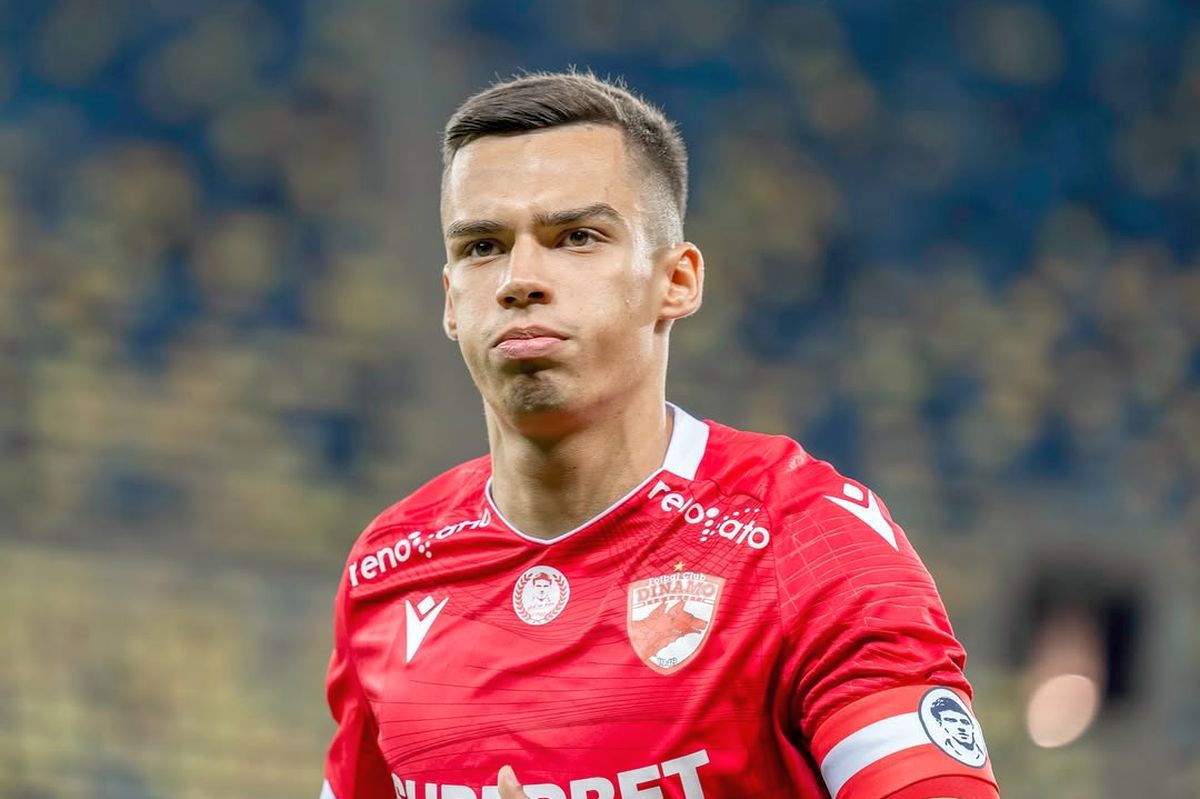Căpitanul Dinamo, Cîrjan, ratează penalty-ul cu CFR și rămâne fără gol în 2023