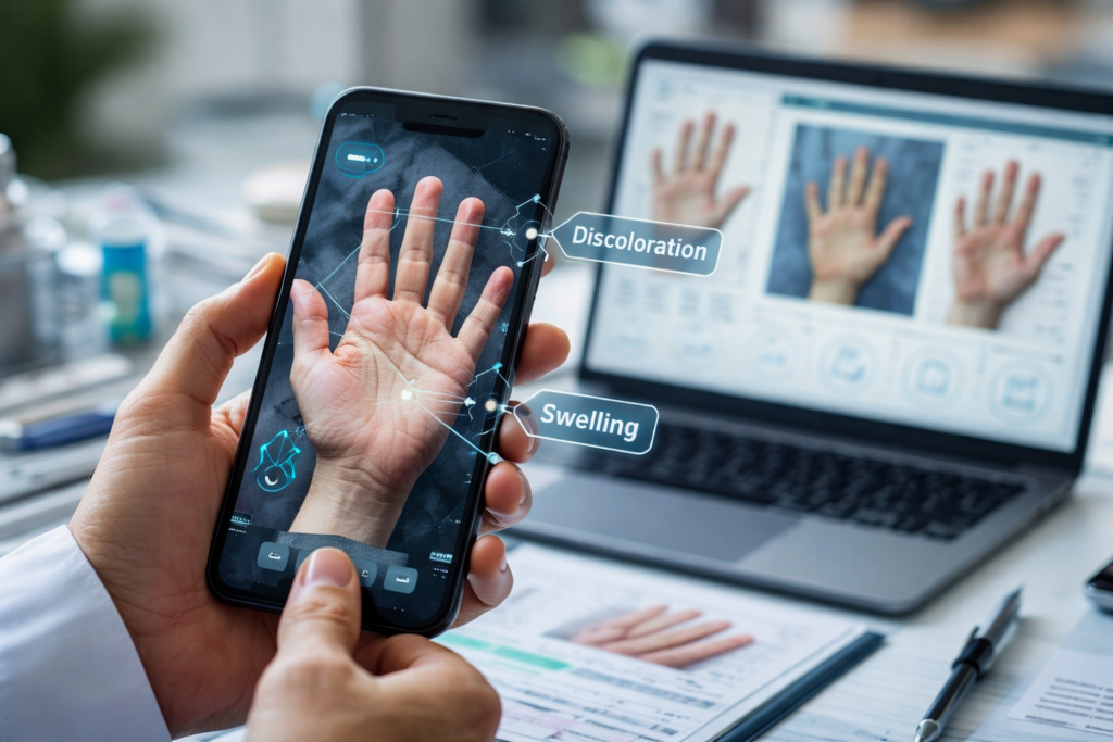 O fotografie banală făcută cu telefonul ar putea în curând să devină un instrument esențial în diagnoza medicală