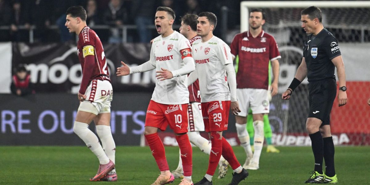 Sancțiuni de peste 32.000 de lei după meciul Rapid-Dinamo