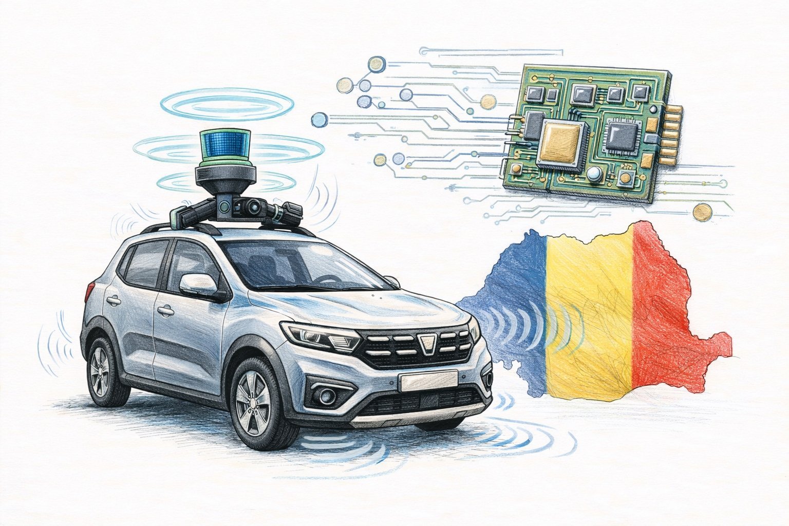 România se află într-un punct pivot în domeniul auto, acționând ca un centru de cercetare și producție pentru componentele și tehnologiile necesare mașinilor autonome