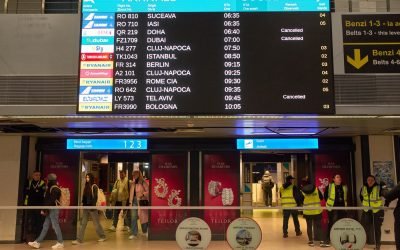 Aeroportul Henri Coandă anunță 28 de zboruri anulate din cauza conflictului din Orientul Mijlociu