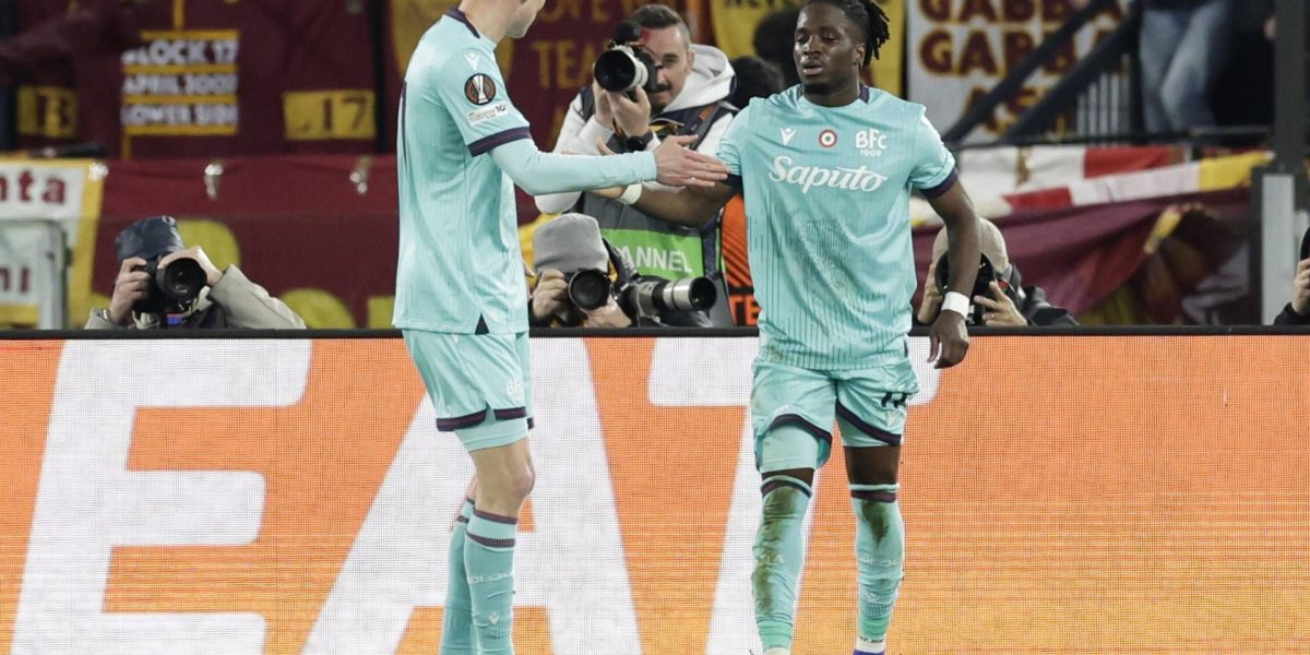 Proteste în Europa League: golul lui Rowe între Roma și Bologna