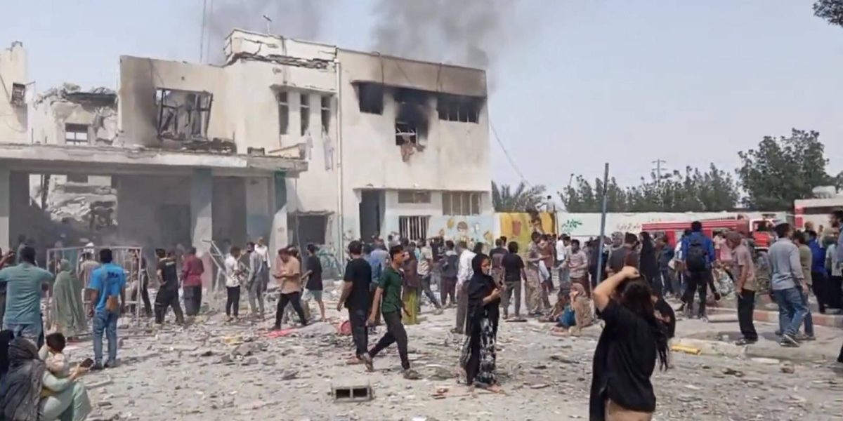 scoala-iran-atac-sua.jpg - StiriAlese