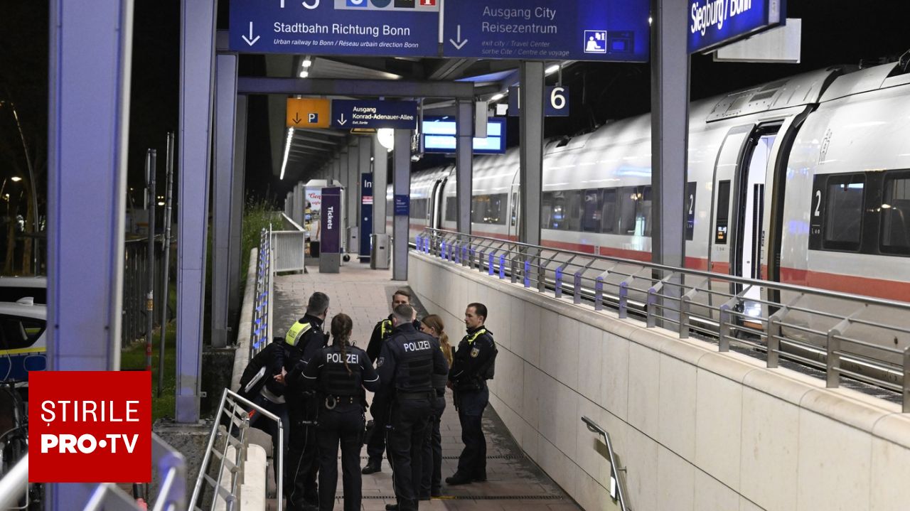 12 persoane au fost rănite după ce un tânăr a detonat mai multe dispozitive explozive într-un tren din Germania. FOTO