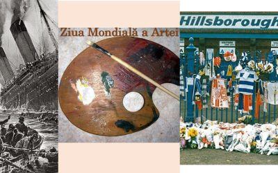 Titanicul, scufundare tragică îîn Atlantic. Ziua Artei și Hillsborough
