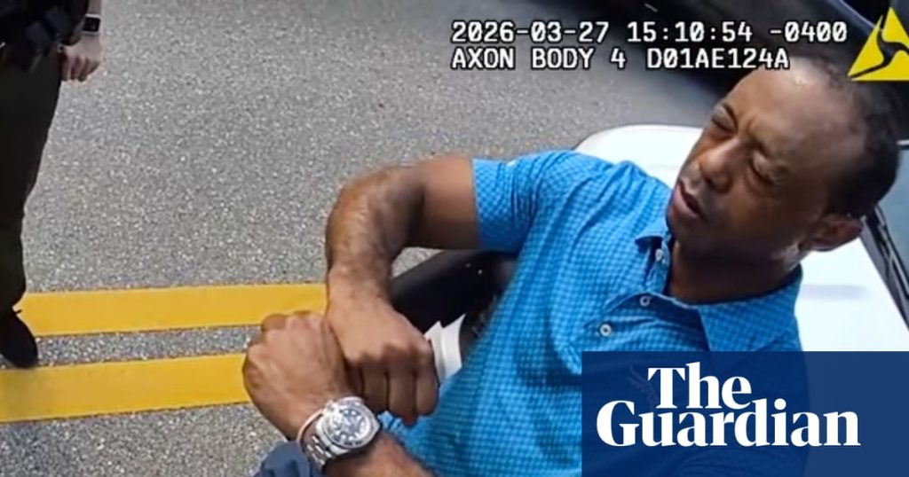 Tiger Woods, unul dintre cei mai renumiți jucători de golf din toate timpurile, a fost arestat după ce a fost protagonistul unui incident rutier în Florida