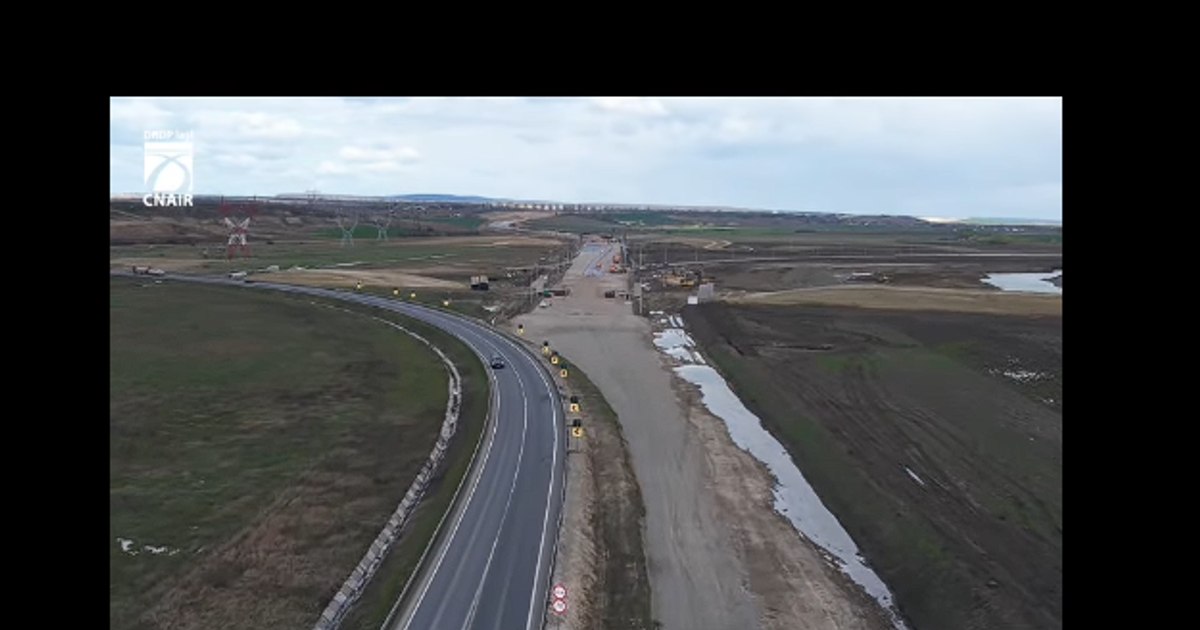 Autostrada Moldovei: Loturile 1 și 2, la 43% și 40%. Imagini EXCLUSIV