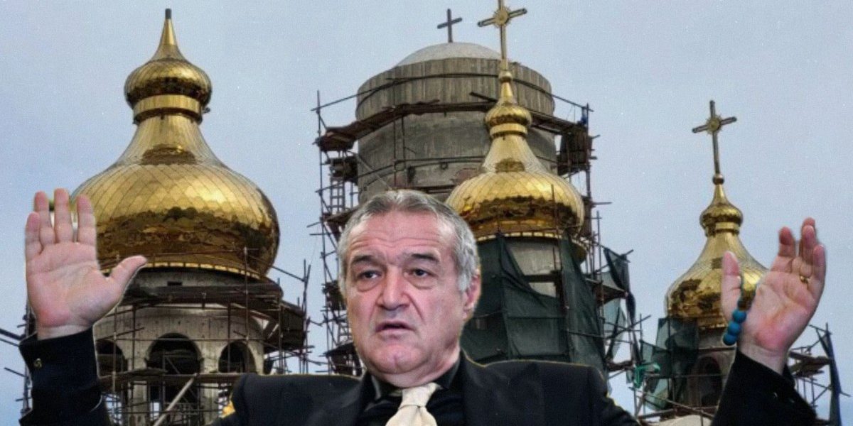 Becali, buncăr antiatomic sub biserica din Pipera: Patronul FCSB, șef de șantier în Postul Paștelui