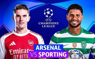 Arsenal, favorită în duelul cu Sporting: „Tunarii” au prima șansă