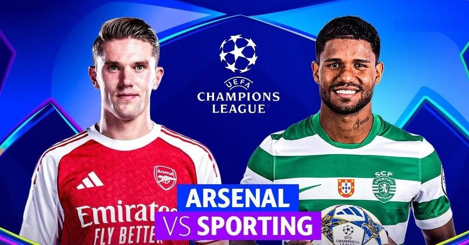 Arsenal, favorită în duelul cu Sporting: „Tunarii” au prima șansă