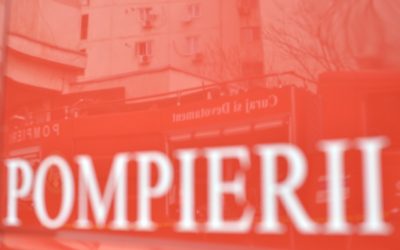 Incendiu în Constanța: Zece persoane s-au autoevacuat din bloc