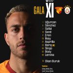 Primul „11” al lui Galatasaray pentru meciul cu Göztepe, anunțat
