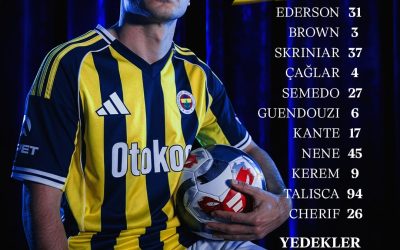 Fenerbahçe își află primul „11” pentru meciul cu Çaykur Rizespor