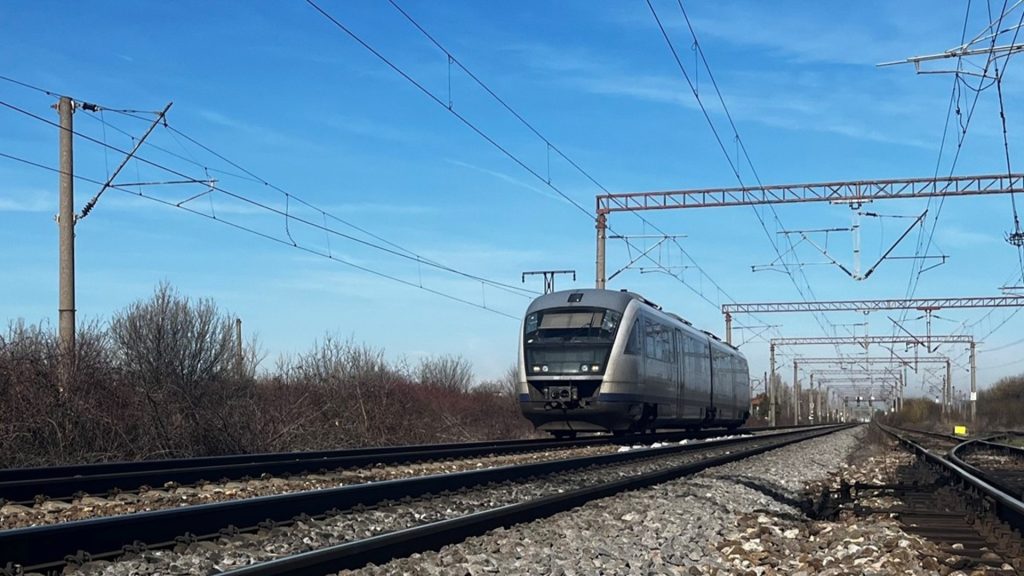 Trenurile revin pe ruta Constanța-Mangalia de 1 Mai
