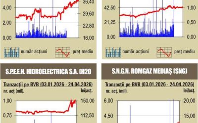 BVB: Ce urcă puternic pe indici! Afacerile explodează, România în top