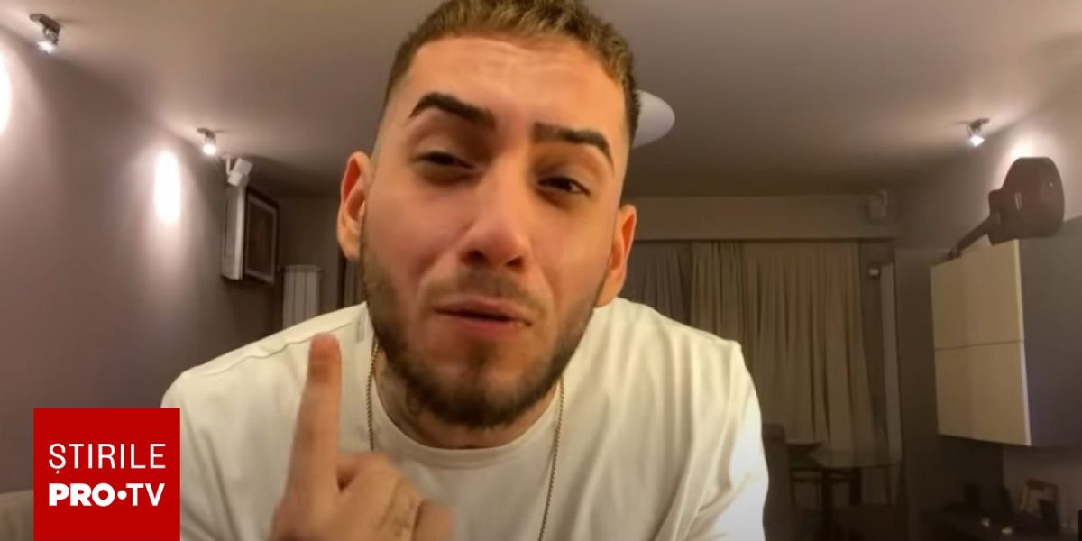 Fulgy, fiul Clejanilor, a amenințat pe TikTok că aruncă un bloc în aer și a fost internat la Obregia