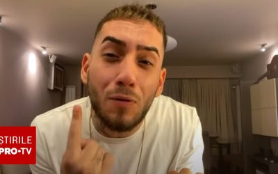 Fulgy, fiul Clejanilor, a amenințat pe TikTok că aruncă un bloc în aer și a fost internat la Obregia