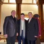 Nicuşor Dan, la mănăstire cu baronul PSD de Prahova și edilul localității