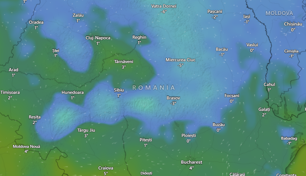 Îngheț cumplit peste România: Agricultorii, din nou pe jar!
