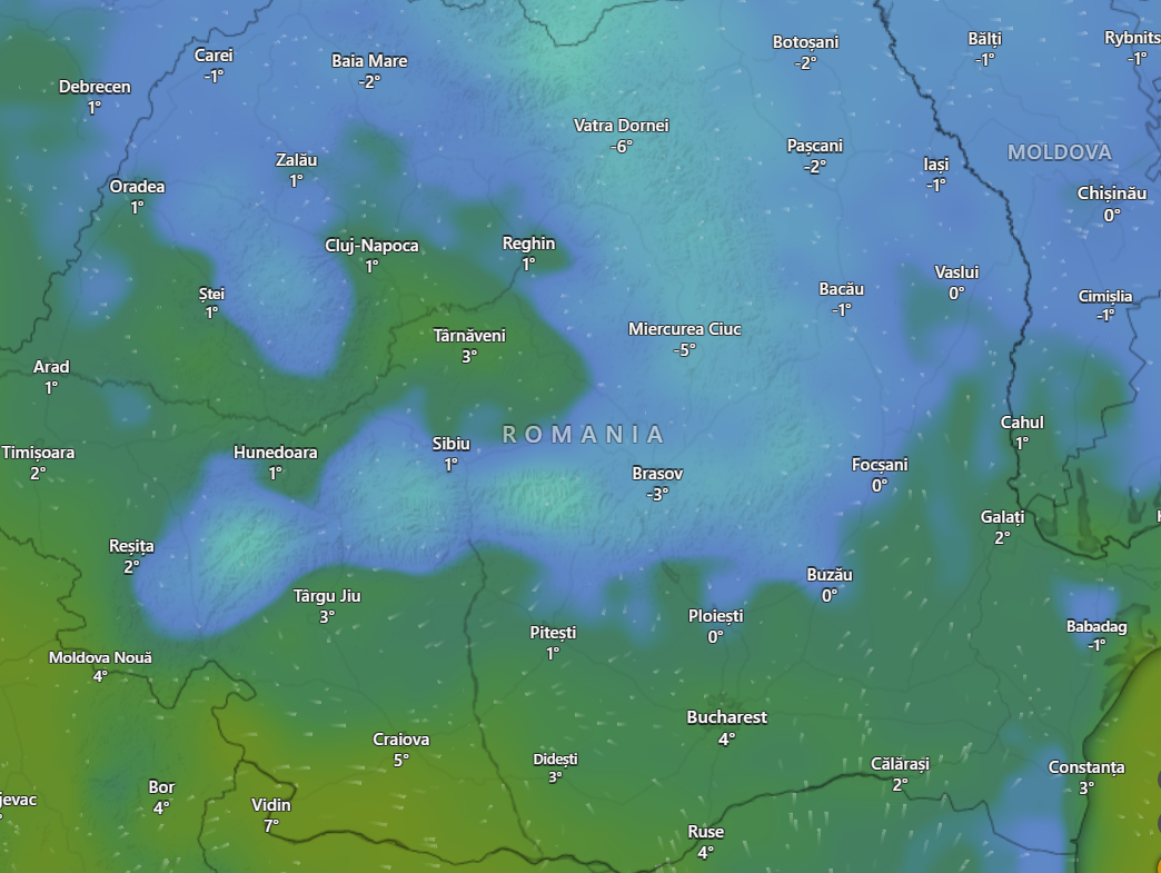 Îngheț cumplit peste România: Agricultorii, din nou pe jar!