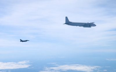 F-16 ROMÂNEȘTI, misiune de interceptare: Avion Rusesc, la granița baltică