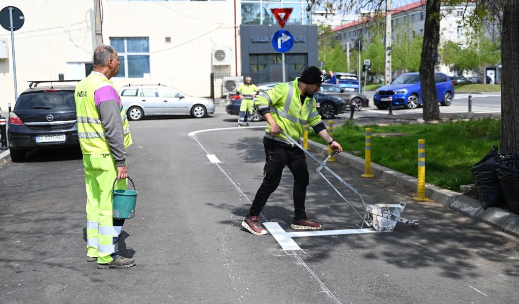 Sectorul 1: 50 de locuri noi de parcare în zona Minerva