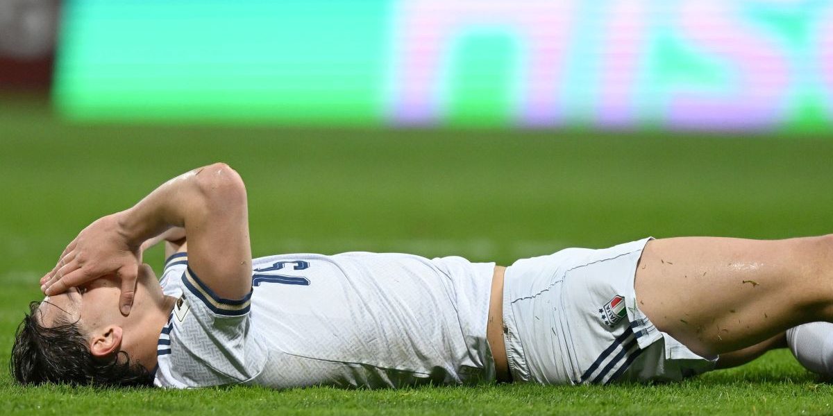 Italia, al doilea eşec consecutar în barajul pentru CM 2026