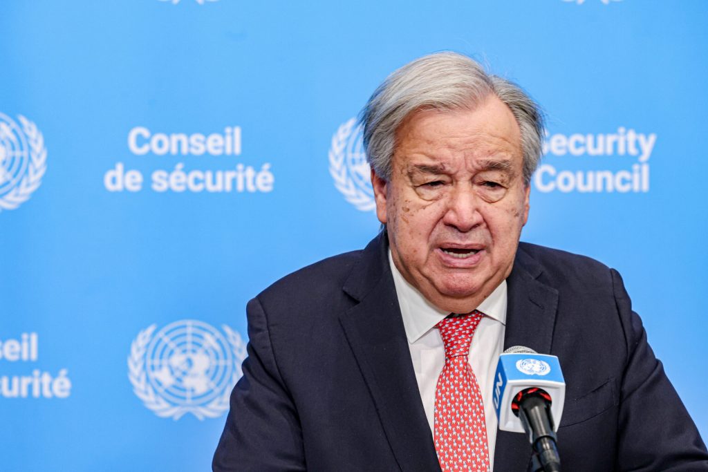 ONU: SECRETARUL GENERAL cere dialog pe fondul tensiunilor globale