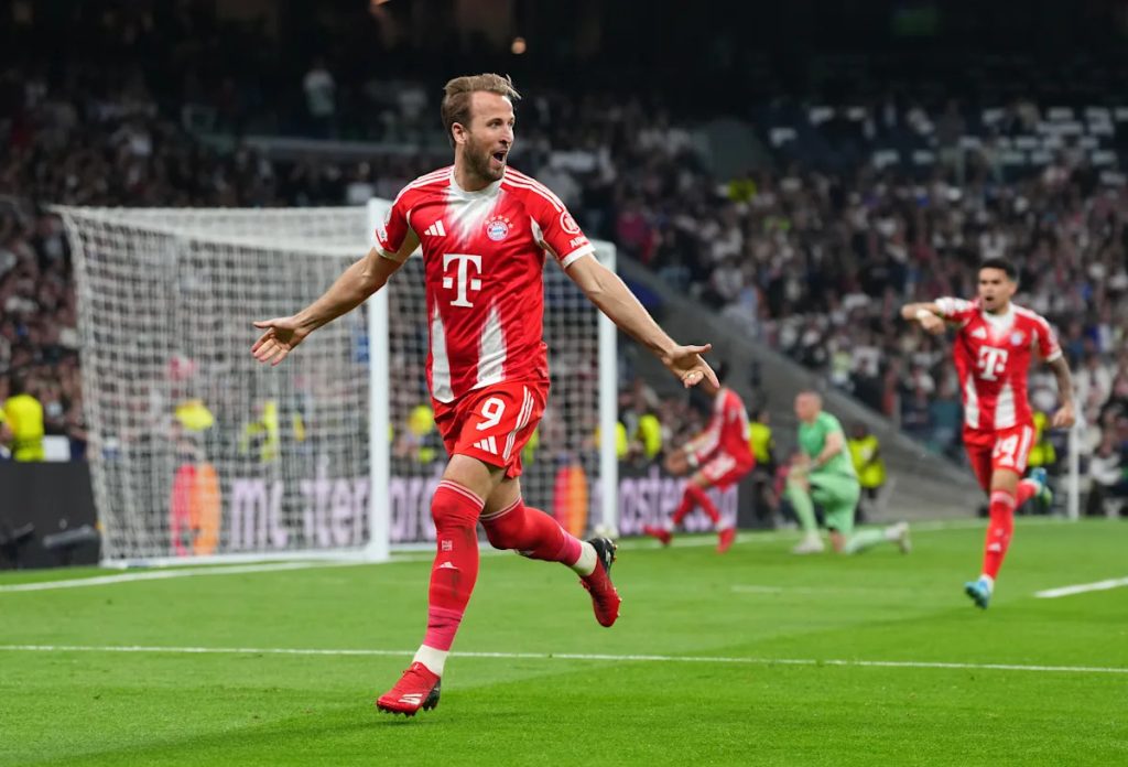 Kane, goluri UCL pentru Bayern: Atacantul intră în istorie