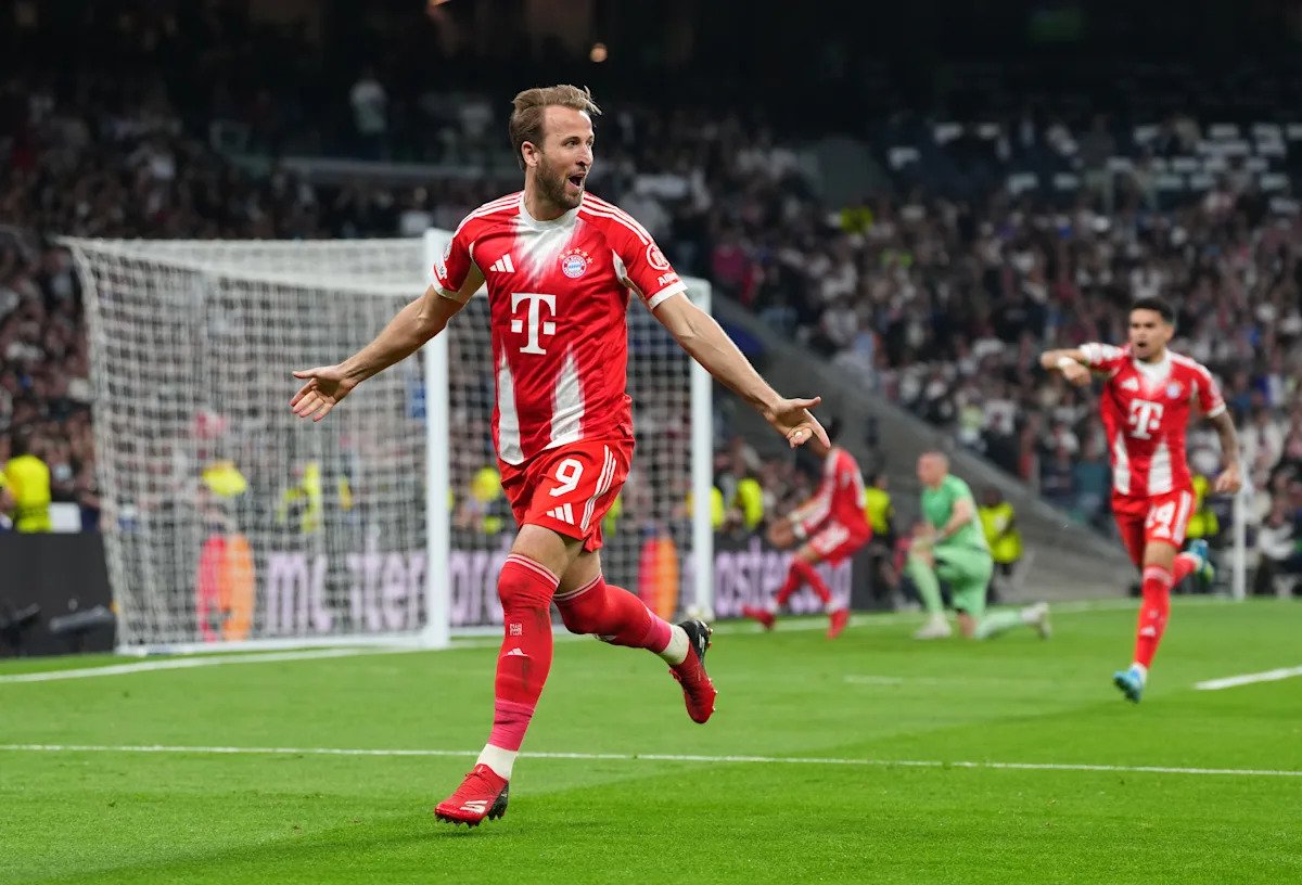 Kane, goluri UCL pentru Bayern: Atacantul intră în istorie