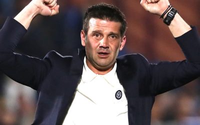 A intrat în istoria Italiei, chiar sub ochii lui Cristi Chivu