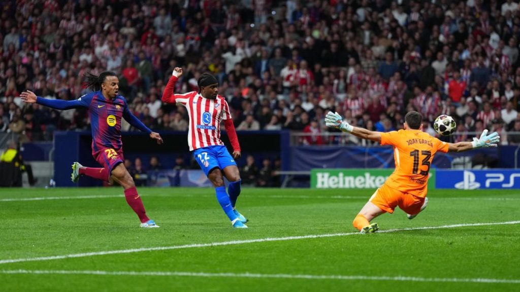 Atletico-Barcellona 1-2 (Lookman, Lamine Yamal, Ferran Torres), Atletico in semifinale