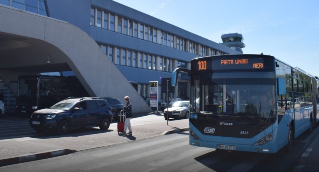 Autobuzele 100 și 442, OPRESC din ZIUA de MIERCURI la Aeroportul Henri Coandă