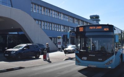 Autobuzele 100 și 442, OPRESC din ZIUA de MIERCURI la Aeroportul Henri Coandă