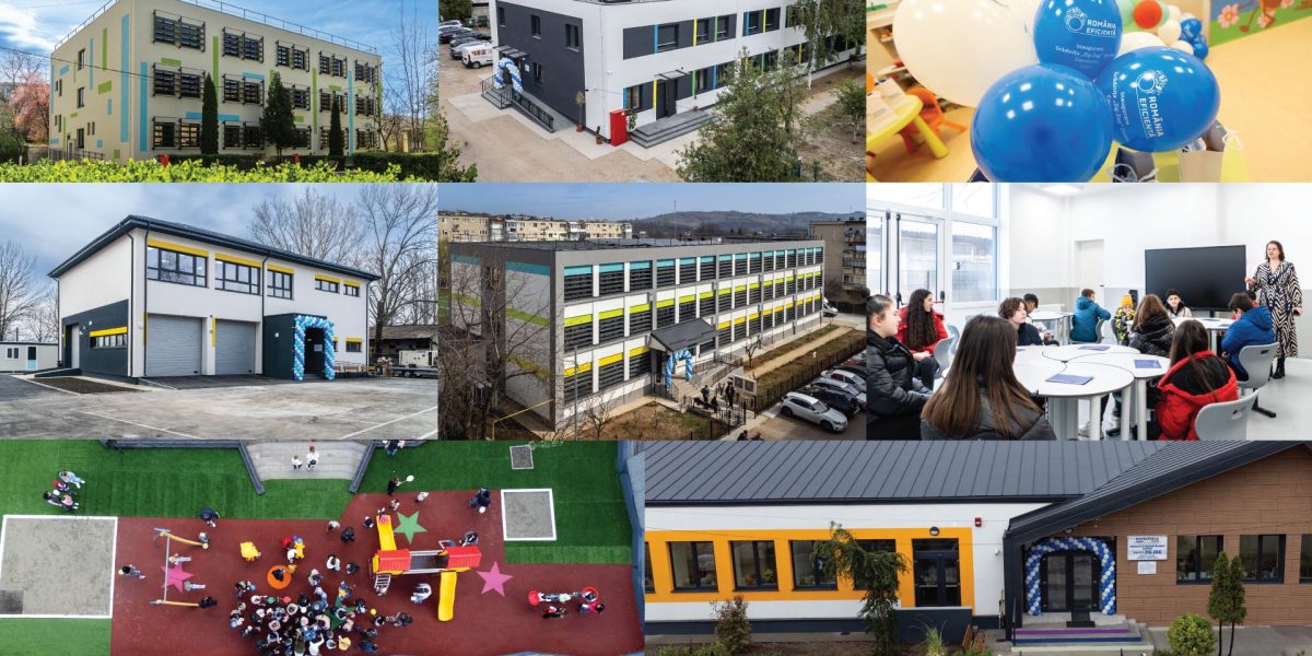 Unități școlare modernizate de OMV Petrom: Consum de energie redus cu 60%