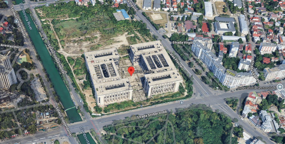 Ruina Casei Radio, pe „coridorul verde” din București. OAR: Proiecte mature, nu spectacol