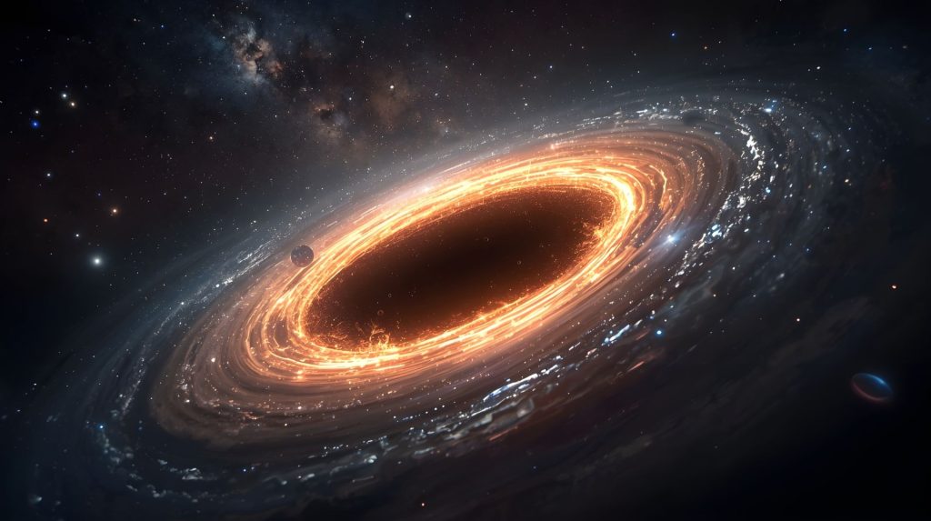 Astronomii au găsit o explicație pentru încetinirea creșterii găurilor negre supermasive, un mister care i-a nedumerit timp de ani de zile