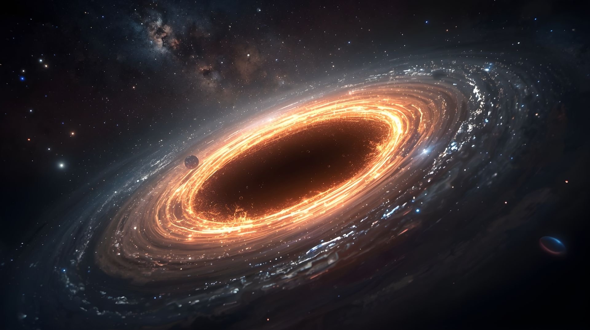 Astronomii au găsit o explicație pentru încetinirea creșterii găurilor negre supermasive, un mister care i-a nedumerit timp de ani de zile