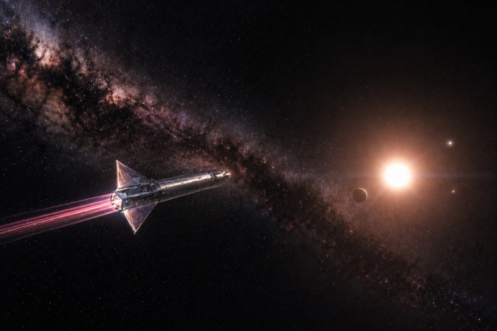 Laserul, cheia spre Alpha Centauri: Călătorie de 20 de ani în loc de secole