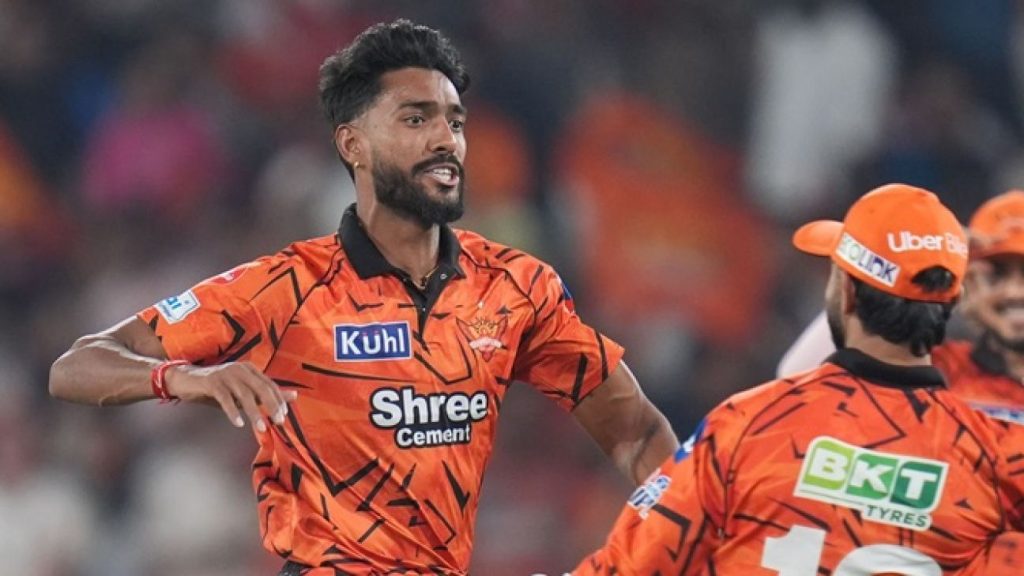 Who is Praful Hinge, who started his IPL career with a triple-wicket over?