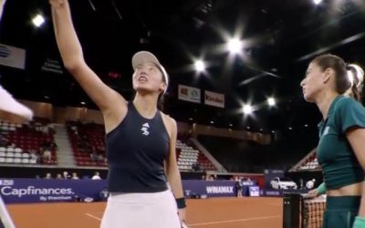 Video | Sorana Cîrstea - Xinyu Wang. Chinezoaica a abandonat, iar românca este în sferturi la WTA Rouen