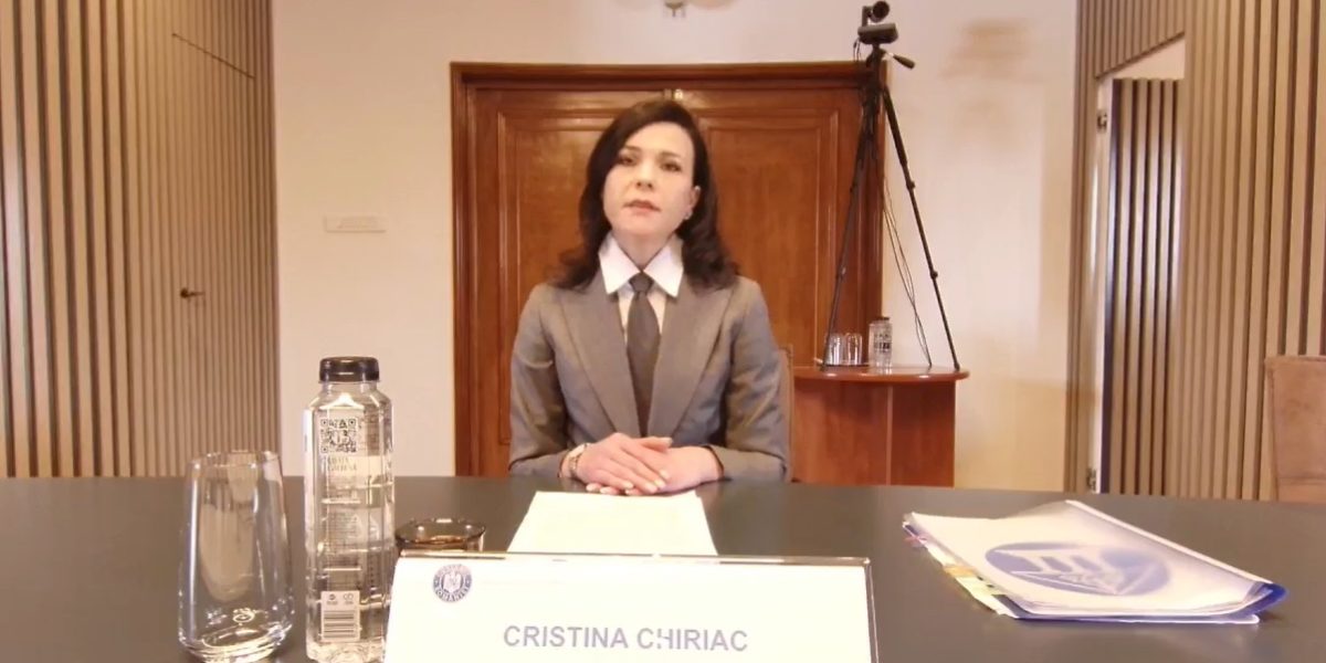 Cristina Chiriac, propusă pentru procuror general, respinge criticile CSM: experiența e un avantaj