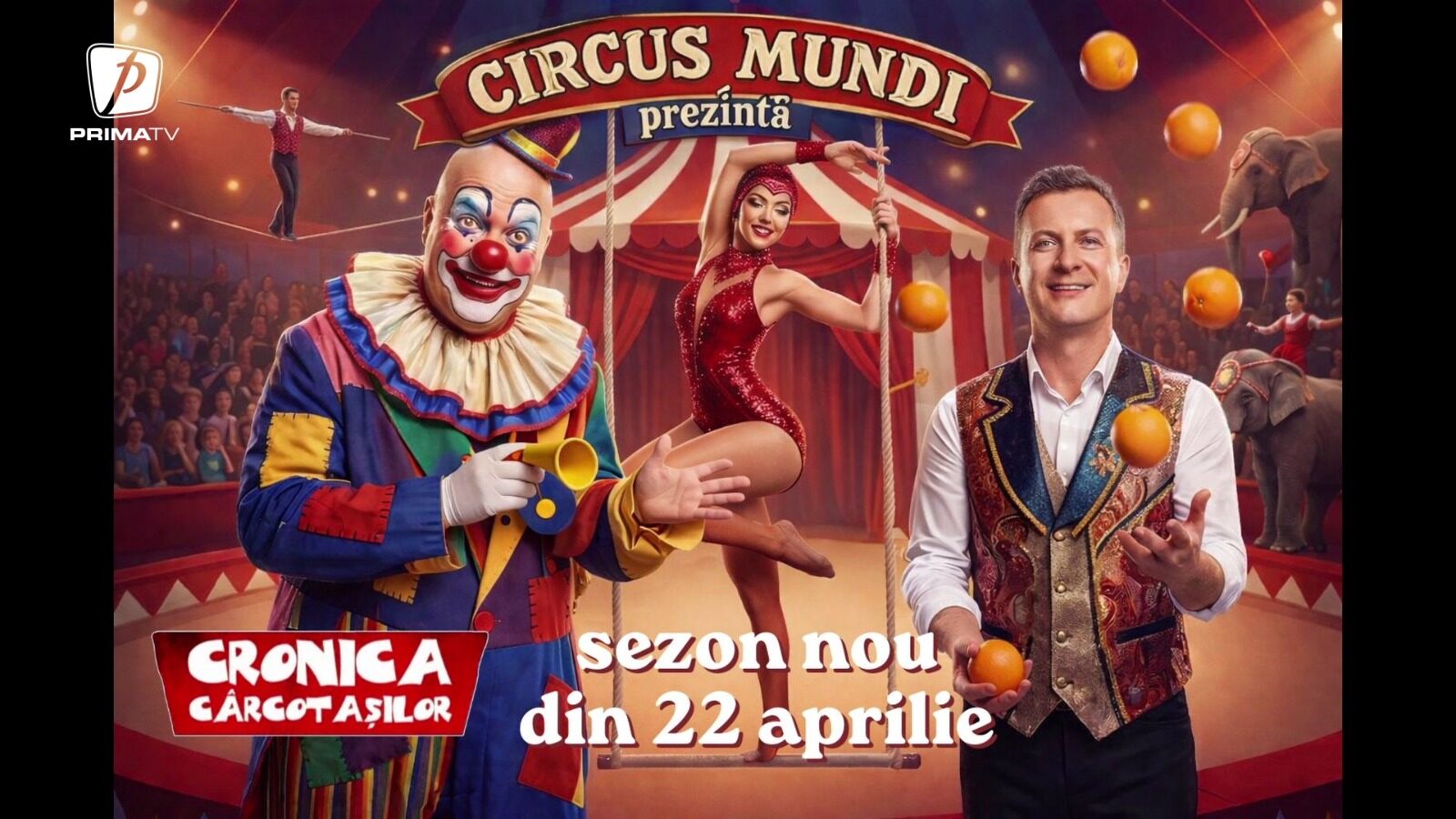 Cronică Cârcotașilor împlinește 26 de ani: Sezonul 53, start pe 22 Aprilie